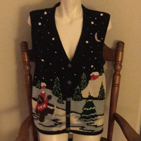 Bobbie Brooks Sweaters - 🎄NWOT Not So Ugly Fun Sweater Vest Size Large Wardrobe Closet Must Have 🎄